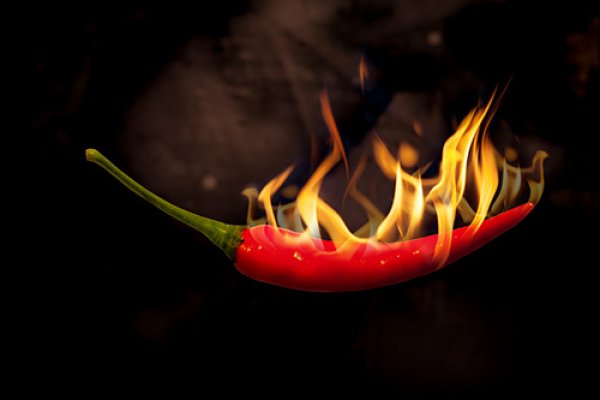Kapsaicin se vyskytuje v chilli papričce