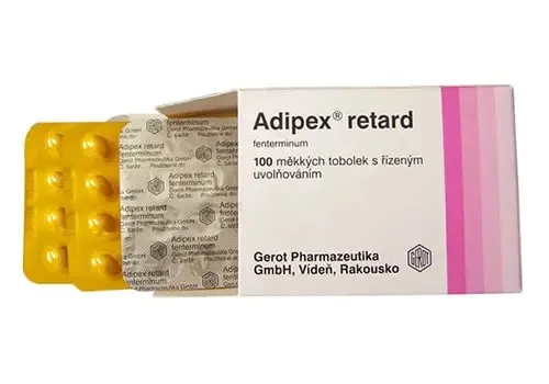 Adipex Retard: účinky, užívanie a riziká